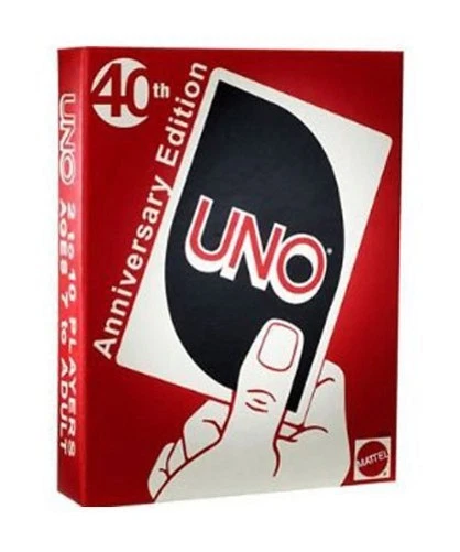 UNO - UNO 40th Anniversery Edition Card Game - PLEASE READ  - Image 1 of 1