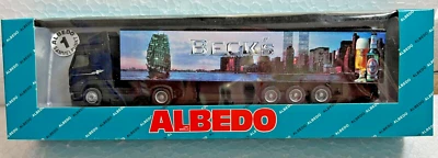 ALBEDO 320015 VOLVO BECK'S BIRRA RIMORCHIO NUOVO IN OVP 1:87 - Immagine 1 di 2
