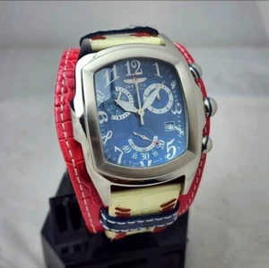 SELTENE INVICTA LUPAH 12379 SWISS CHRONOGRAPH WR 100M HERREN UHR NEUE BATTERIE - Bild 1 von 10