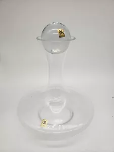 Eisch Kristall Karaffe mit Kugelstopfen T16 - Bild 1 von 5