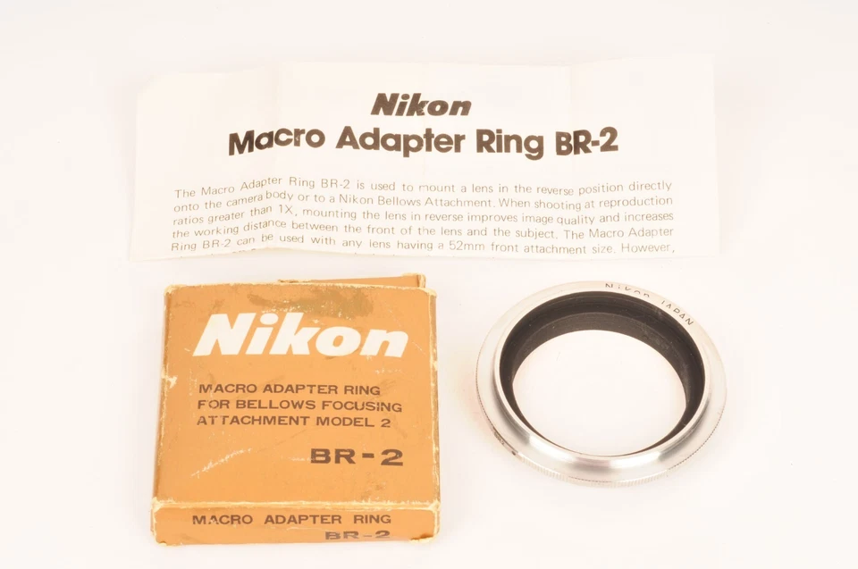 Nikon BR2 Lens Reversing Ring - Image 1 of 4