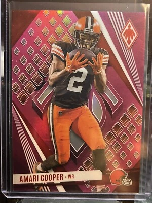 2023 Panini Phoenix Amari Cooper Pink Parallel 133/175 80 - Image 1 of 2