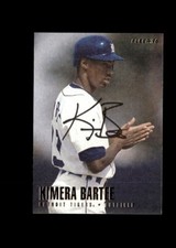 Kimera Bartee 1996 Fleer Update Tigers authentic autographed card