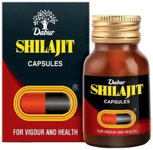 SHILAJIT Caps (100 Caps) Ayurvedic Useful for Vigour & Health, Best Quality - Picture 1 of 4