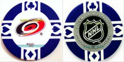 100+ LICENSED COLLECTIBLE NHL HOCKEY POKER CHIP LOT YOU PICK FROM LIST WHOLESALE - Image 1 of 4