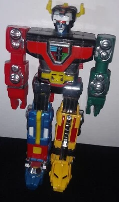 1981 Bandai Toei Lion Force Die Cast Voltron 6" Robot Figure Taiwan **READ** - Image 1 of 4