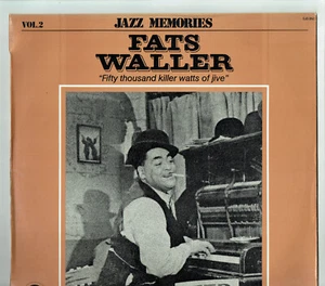 33T Fats WALLER Vinyle LP 12" FIFTY THOUSAND KILLER WATTS OF JIVE Jazz Mémories - Picture 1 of 5