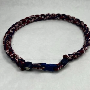 Navy Athletics 20” Braided Rope Cord Necklace W/ Buckle Closure Semper Fi - Picture 1 of 4