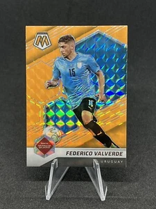 Federico Vlaverde 2021-22 Mosaic FIFA Road to World Cup Mosaic Prizm #122 Orange - Bild 1 von 2