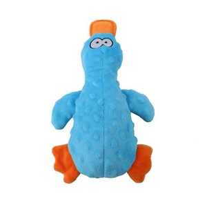 Pet Sound Toy Soft Relieve Boredom Cartoon Duck Shape Pet Cat Dog Teeth Molar - Picture 1 of 13