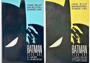 BATMAN ANNO UNO YEAR ONE CORTO MALTESE PRIMA EDIZIONE ITALIANA RCS RIZZOLI 1990 - Picture 1 of 14