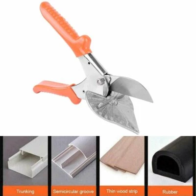 Gehrungsschere 45°-135° Amboss Winkelschneider für Kunststoff Gummi Holz PVC - Bild 1 von 4