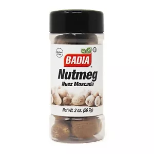 2 Unzen Flasche Badia ganze Muskatnuss/Nuss Moscada/Ganzzahl/Gewürze/Würze/Koscher - Bild 1 von 1