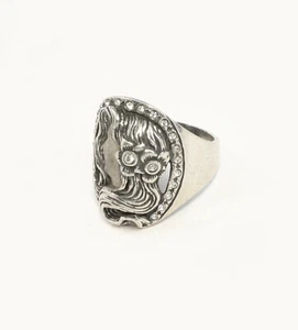 9901424-d 925er Silber Ring Jugendstil Swarovski-Steine Schönheit Gr. 53 - Picture 1 of 2