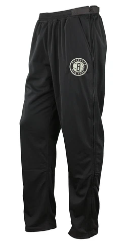 Zipway NBA Men's Brooklyn Nets Pixel Tricot Tear Away Pants, Black Cover