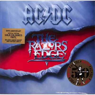 AC/DC / THE RAZORS EDGE / GOLD VINYL (LP) / Sony Music Catalog / 19658834611 /  - Bild 1 von 2