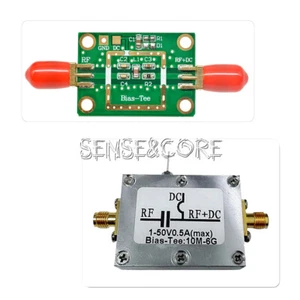 RF Biaser Bias Wzmacniacz tee + obudowa 10MHz-6GHz LNA Niski poziom hałasu HAM Radio F RTL SDR - Zdjęcie 1 z 22