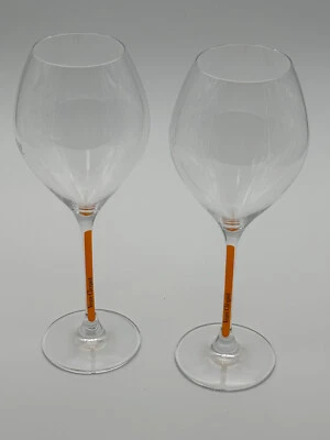 6x Veuve Clicqout Champagner Flute Glas Gläser 0,1l Gastro Bar