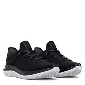Under Armour Flow Synchronicity Running Shoes Trainers Black UK 2.5/3 MAPMYRUN - Picture 1 of 14