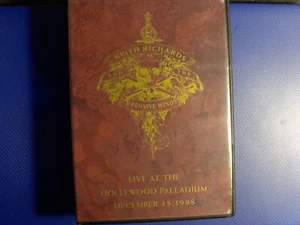 KEITH RICHARDS AND THE X-PENSIVE WINOS LIVE AT THE HOLLYWOOD PALLADIUM 1988 DVD - Picture 1 of 1