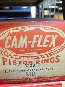 1956 1957 Ford Mercury Comet All Models using 312 Cam-Flex Piston Rings # 3233