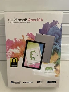 NISB NEW Nextbook Ares 10A Silver Tablet NX16A10132S PS 10.1" - Picture 1 of 2