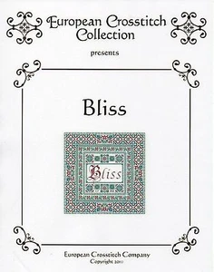 Bliss Cross Stitch Chart - Words to live by - European XS Collection - NIP - Picture 1 of 1