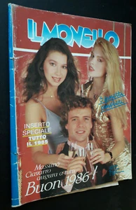 Il Monello del 1986 Massimo Ciavarro Enrico Ruggeri! Poster! Ottimo! ▓ - Imagen 1 de 1