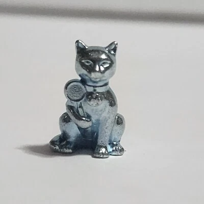 Monopoly CAT with magnifying glass Pewter Token Replacement Piece Part 3/4" — 第 1/3 张图片