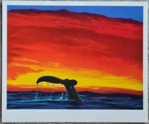 Wyland Sounding Seas Hand Signed Limited Edition Art COA 721/750 - Picture 1 of 7