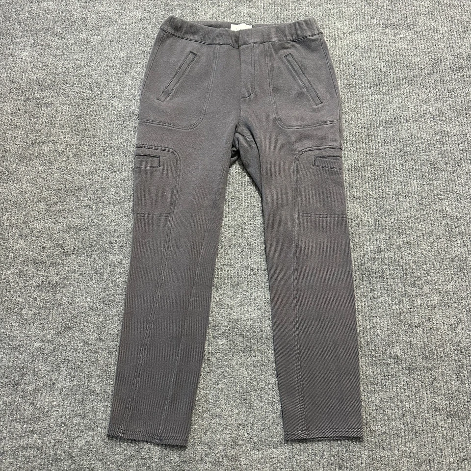 Pantalones de chándal cargo Anthropologie para mujer pequeños grises tejidos texturizados elásticos Foto 1 de 4