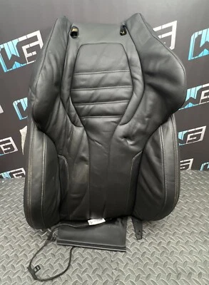 OEM 2018-2023 BMW F90 M5 ПЕРЕДНЕЕ ПАССАЖИРСКОЕ ПРАВОЕ СИДЕНЬЕ ВЕРХНЯЯ ЗАДНЯЯ ПОДУШКА ЧЕРНАЯ - Изображение 1 из 4