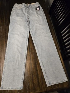 Universal Thread Women's High-Rise 90s Straight Jeans Vintage Light Wash Size 8R - Picture 1 of 7