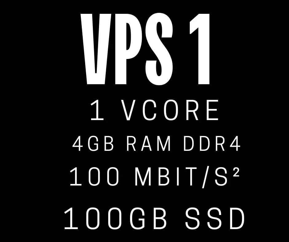 Blazing Fast VPS Hosting 100GB SSD & 4GB DDR4 RAM for Unstoppable Performance - Image 1 of 1