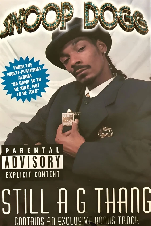 SNOOP DOGG Still A G Thang RAPPER Poster reprint 11x17 +FREE EXTRA POSTER - Image 1 of 1