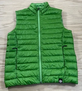 Men’s REI Down Insulated Lightweight Puffer Full Zip Vest Adult Medium Green - Picture 1 of 20
