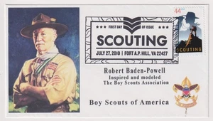 LORD BADEN POWELL BSA BOY SCOUTS Stamp Colton FDC C9643 - Picture 1 of 1