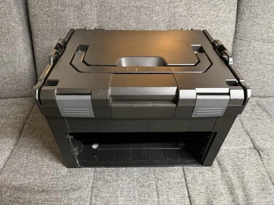 Sortimo Systemkoffer LS-Boxx 306 schwarz / Industrial Line ohne Schubladen - Bild 1 von 4