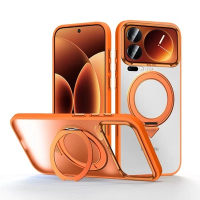 For Xiaomi 17 Pro Max Luxury Phone Case Ring Holder Kickstand Clear Cover - Image 1 of 4