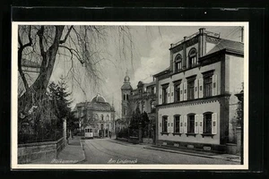 Maikammer, Ansichtskarte, Am Lindeneck mit Strassenbahn  - Picture 1 of 2