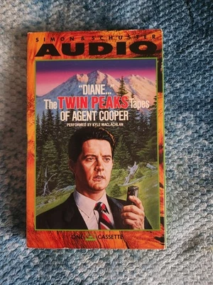 "Diane..." The Twin Peaks Tapes of Agent Cooper Audio Cassette Tape 1990 Box  Foto 1 de 4