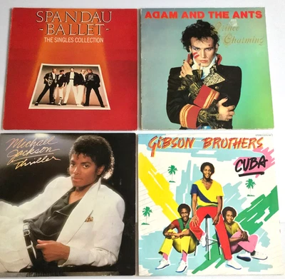 Vinyl Job Lot Spandau Ballet, Michael Jackson Thriller, Adam and The Ants 4 LP  - Image 1 of 4