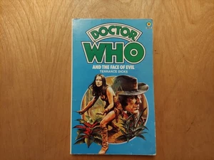 DOCTOR WHO: AND THE FACE OF EVIL by TERRANCE DICKS, TARGET BOOKS, 1983! - Picture 1 of 4