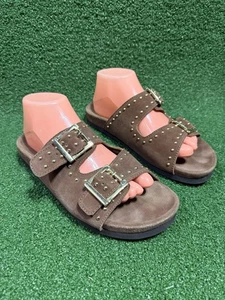 Sandalia Mkt Studio Talla 40 EE. UU. 9 Retai $188,00 Hecha en India Probada ¡Solo limpia! - Imagen 1 de 7