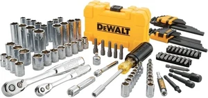 Mechanics Tools Kit and Socket Set, 1/4" & 3/8" Drive, SAE, 108-Piece - Picture 1 of 8
