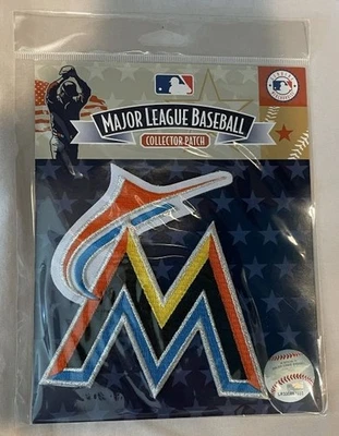 2012 Miami Marlins Team Logo Collector Emblem Patch MLB Officially Licensed NEW - Image 1 of 2
