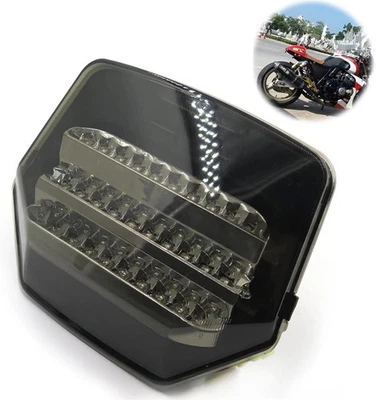 Luz trasera LED ahumada para Honda CB400 V-TEC 2003-2008 CB1300 2003 nueva Foto 1 de 4