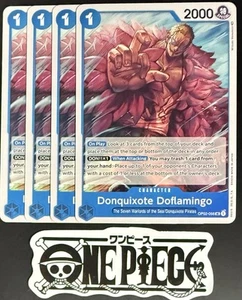 4x One Piece OP02-056 UC Donquixote...- English - Playset - Regular - TCG - NM/M - Picture 1 of 1