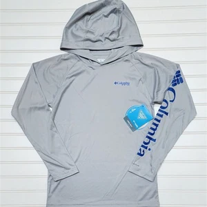 Felpa con cappuccio Columbia Kids PFG Terminal Tackle nuova con etichetta - Foto 1 di 6