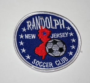 2 Parches de Nueva Jersey Soc Team Club Randolph Soc Team Nuevo Nuevo Nuevo Nuevo Nuevo Nuevo De Reedición Años 1990 - Imagen 1 de 1